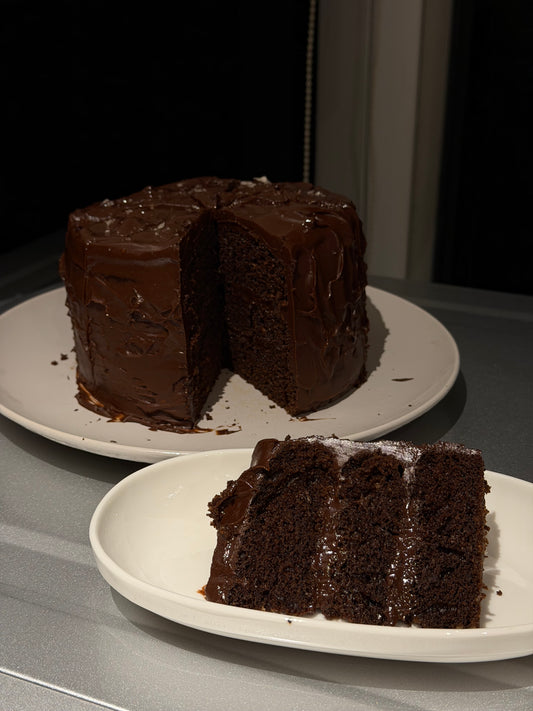Smoked Salt Chocolate Cake