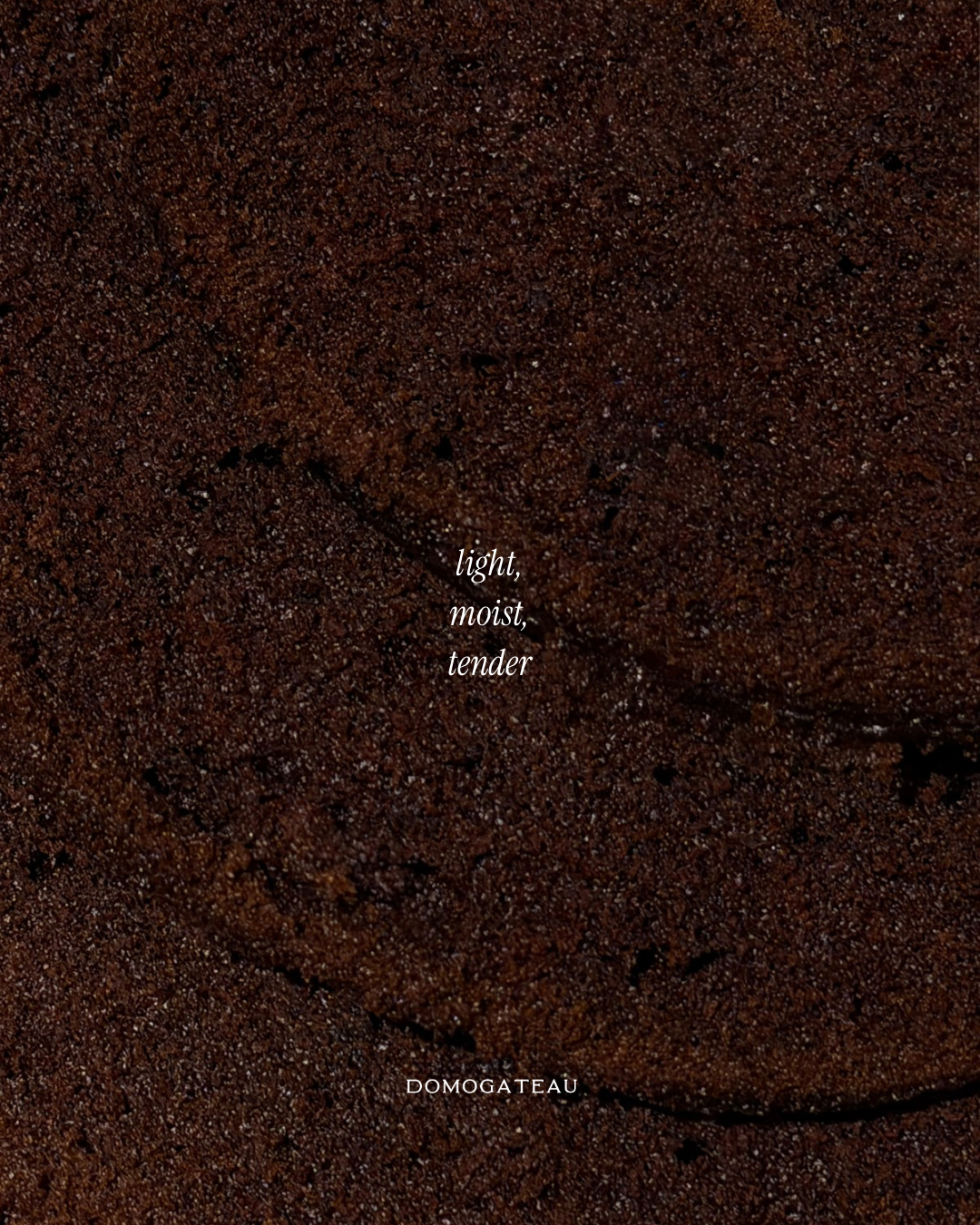 Smoked Salt Chocolate Cake